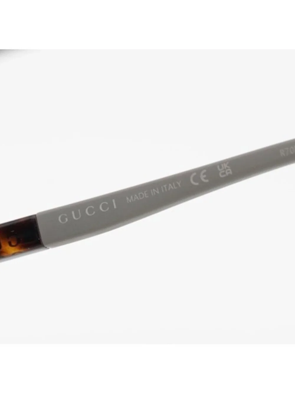 Gucci GG1736S 002 Sunglasses Havana Shield Frame, Brown Lenses